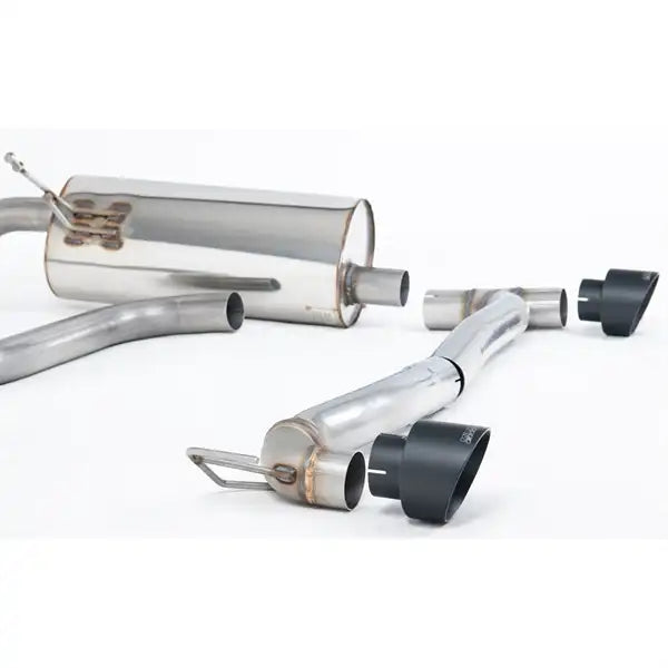 Milltek Cat-back Ford Fiesta Mk8 1.0T EcoBoost ST-Line 3 & 5 Door (155ps Hybrid OPF/GPF Models Only) - Maxton Designs Dual Outl