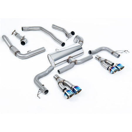 Milltek Cat-back Honda Civic Type R FK2 Turbocharged 2.0 litre i-VTEC (LHD models only)